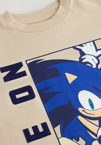 Next LICENSED SONIC - REGULAR FIT - T-shirts print - cement