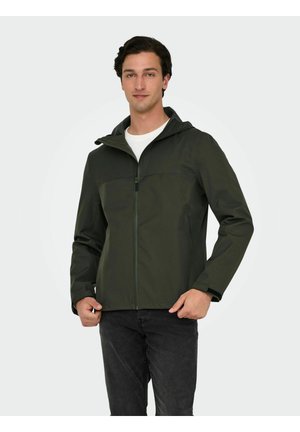 ONSLUKE - Regenjas - peat