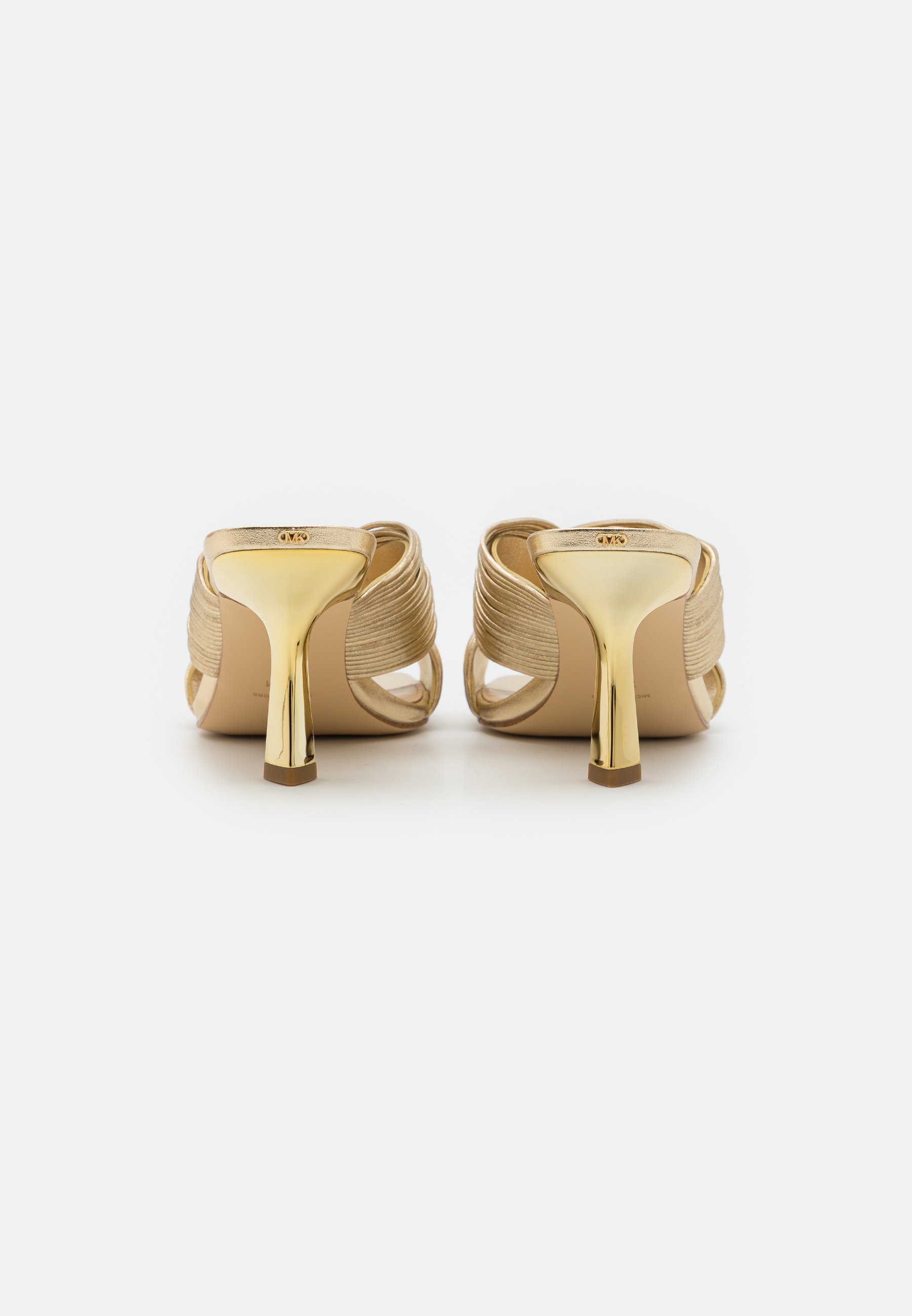 MICHAEL Michael Kors ALESSIA MULE - Muiltjes met hak - pale gold