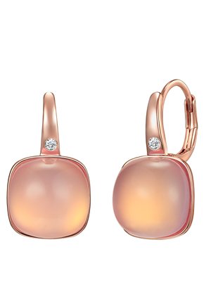 VERZIERT MIT KRISTALLEN VON SWAROVSKI L - Korvakorut - roségold