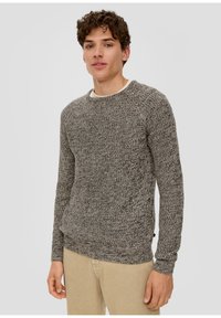QS MIT RAGLANÄRMEL - Trui - sandfarben
