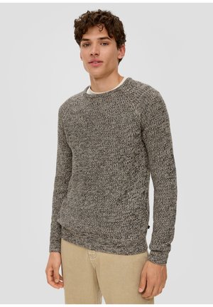 MIT RAGLANÄRMEL - Pullover - sandfarben