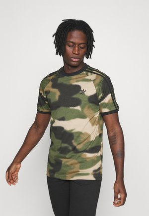CAMO CALI - Triko s potiskem - wild pine/multicolor/black