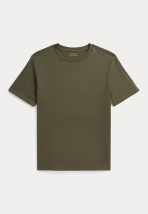 Polo Ralph Lauren, COTTON JERSEY CREWNECK TEE 7-14Y - Camiseta básica - cruise olive