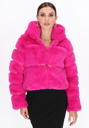 Winterjas - fuchsia