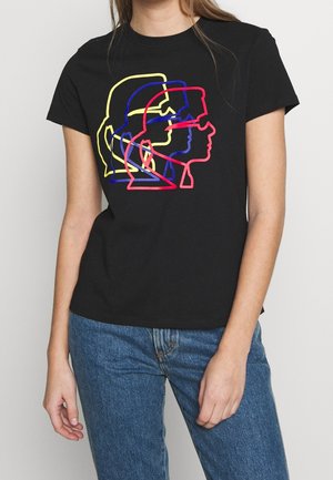 Camiseta estampada - black
