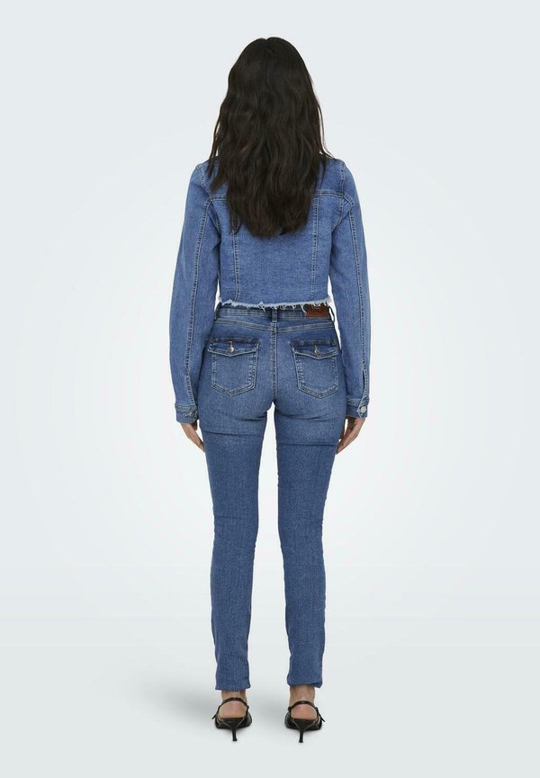 ONLWONDER CROPPED - Denim jacket - blau2