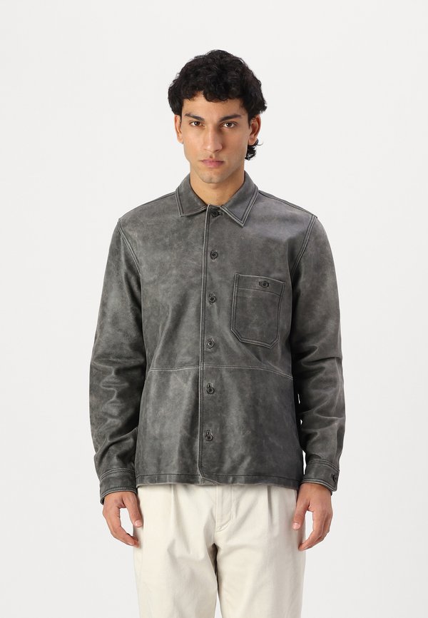 RUFFO OVERSHIRT - Leather jacket - Main Image