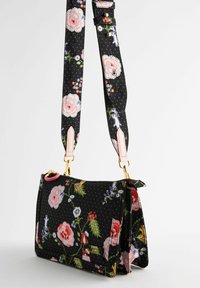 Cath Kidston DOUBLE POUCH - Torba čez telo - black