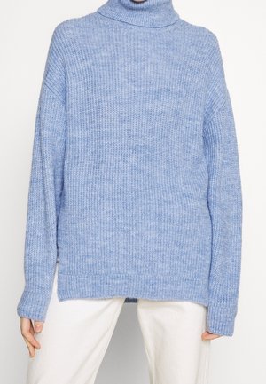 Even&Odd Jersey de punto - mottled light blue