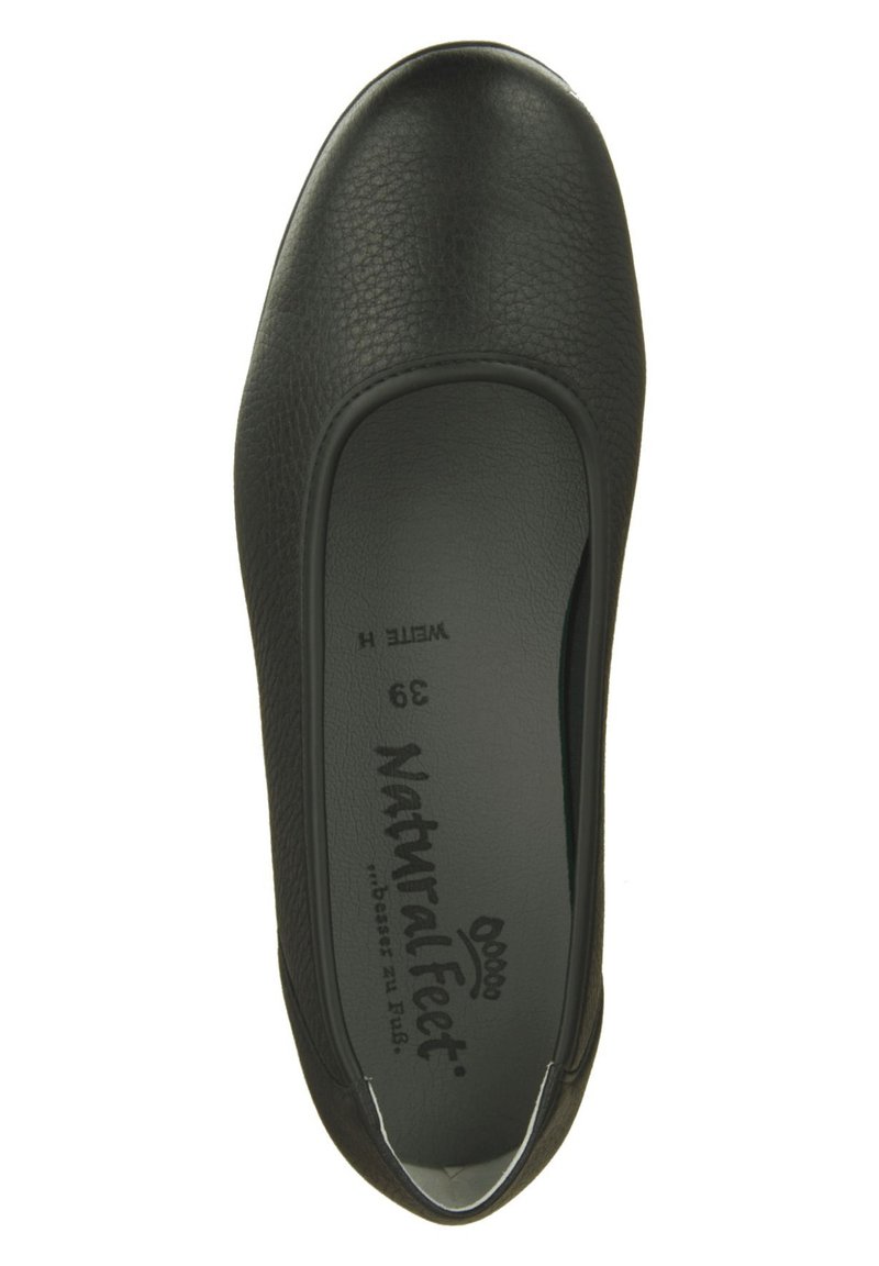 Damen Klassische Ballerinas | Natural Feet Johanna Klassischer Ballerina schwarz - EH90789 Damen Klassische Ballerinas | Natural Feet Johanna Klassischer Ballerina schwarz - EH90789