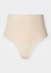 ABSOLUTE SCULPT MID WAIST THONG 
HIGH CONTROL SHAPING STRING - Perilo za oblikovanje postave - beige