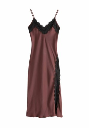 TALL FIT - STRAPPY  - Maxikleid - chocolate brown