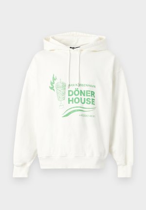 DÖNER HOUSE HOODIE - Pulover s kapuco - off-white