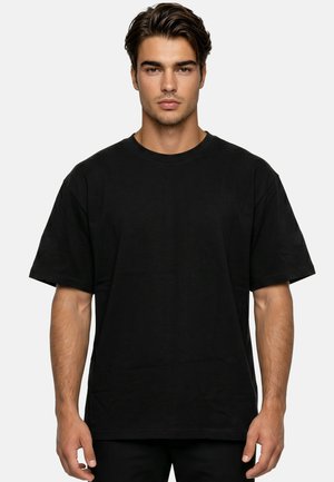 Reichstadt REICHSTADT HERREN OVERSIZED T-SHIRT 24RS058 - T-shirt basic - black