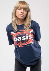 Paradiso Clothing UNION JACK - Print T-shirt - navy