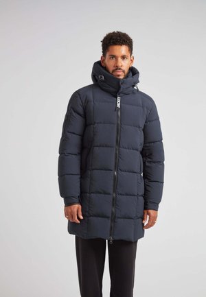 EZ BOXED PUFFER MATT - Piumino lungo - ink black