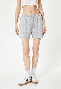 Koton BASIC DRAWSTRING POCKETS - Trainingsbroek - grey