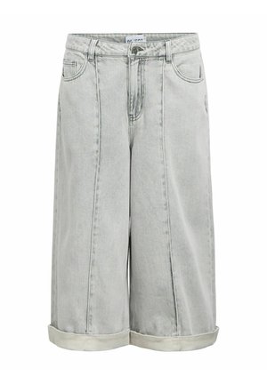 Object, Wide Bermuda - Short - light grey denim