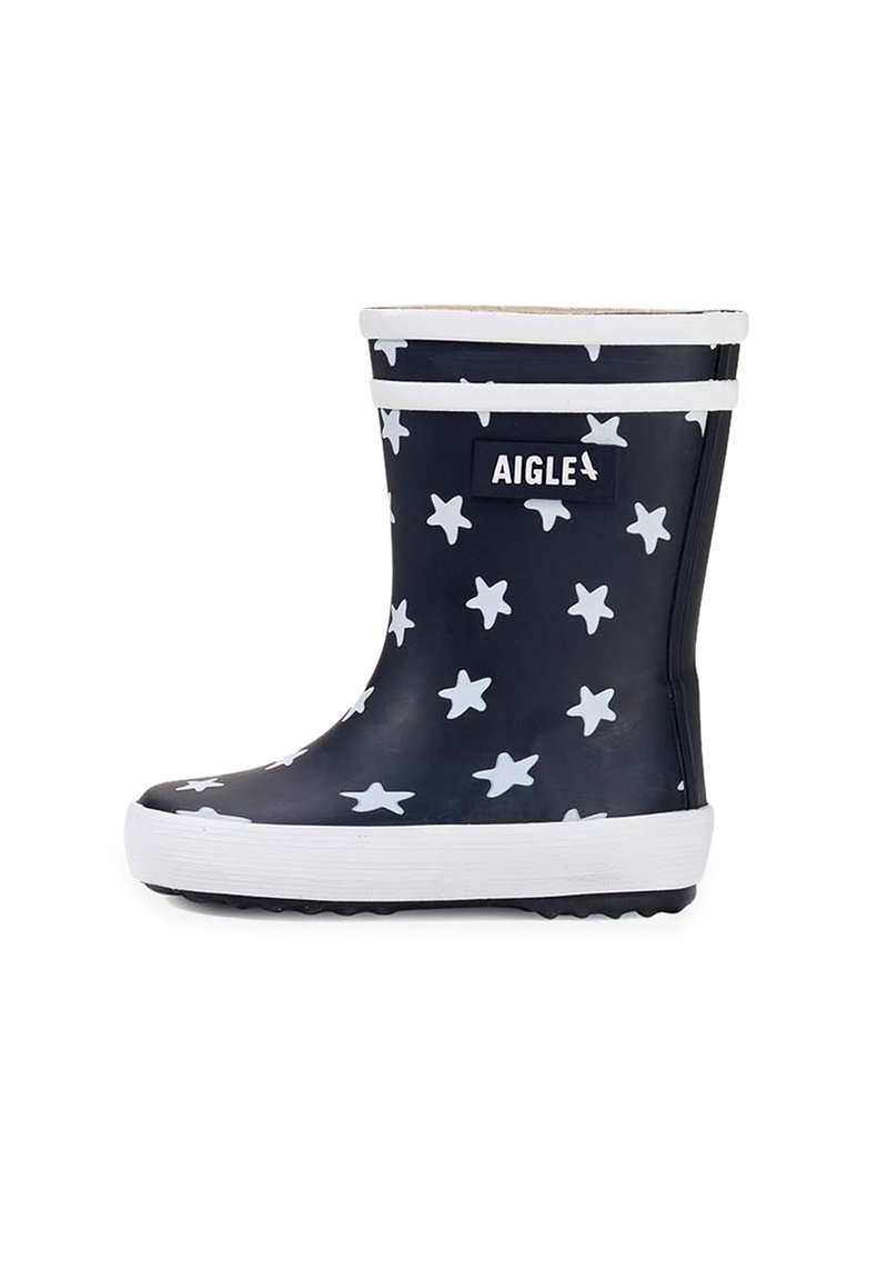 Aigle BABY FLAC PLAY - Bottes en caoutchouc - white