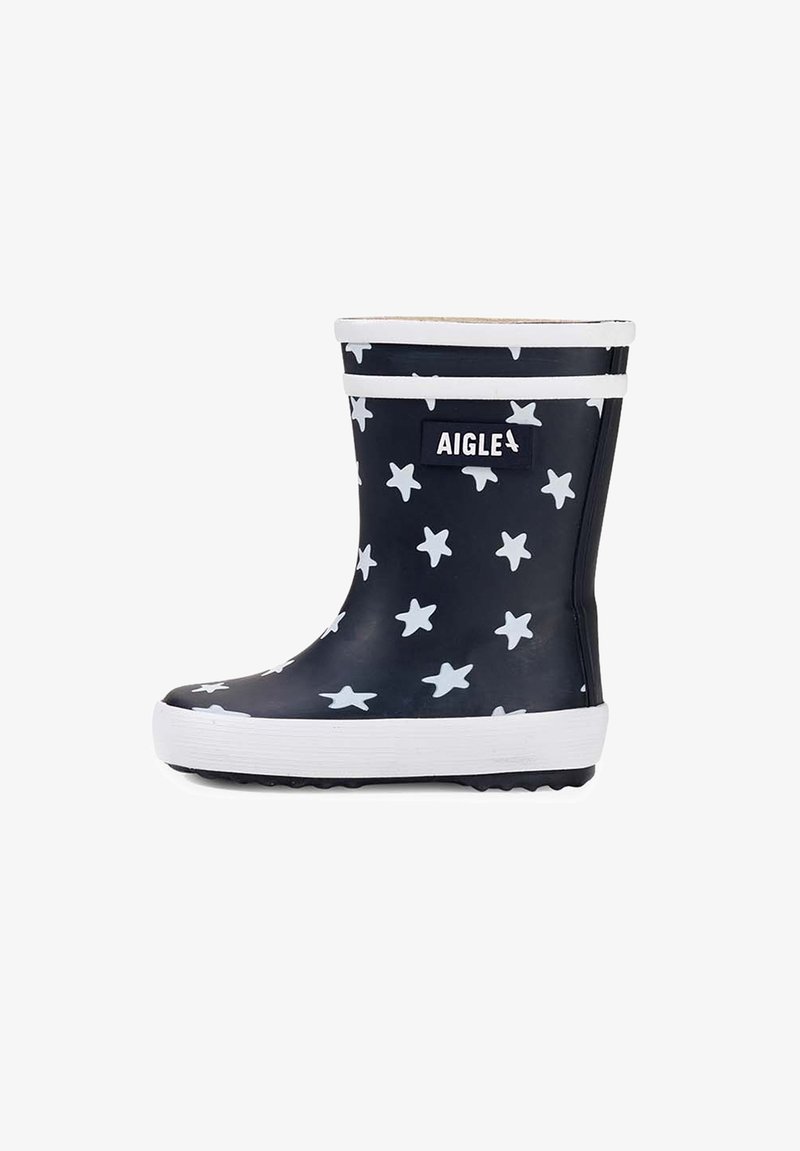 Aigle BABY FLAC PLAY - Bottes en caoutchouc - white