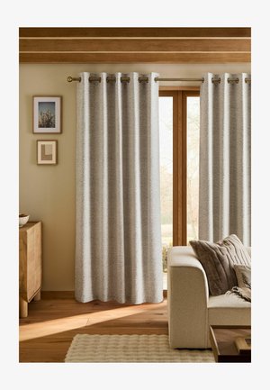 Next, LINED FIT - BOUCLÉ EYELET CURTAINS UNISEX - Vorhang - light grey