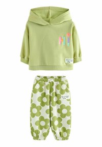 Next PRINTED JOGGERS SET - Chándal - green