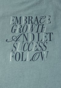 Street One Print T-shirt - blau