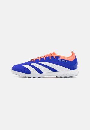 PREDATOR ELITE TURF - Turf football boots - lucid blue/footwear white/solar red