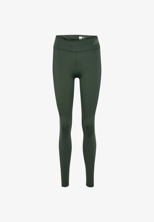 Hummel, FUNDAMENTAL MID WAIST - Leggings - Hosen - climbing ivy