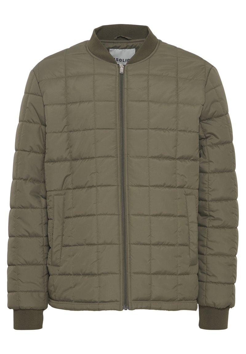 Solid Bomberjacks wintergroen Solid Bomberjacks wintergroen