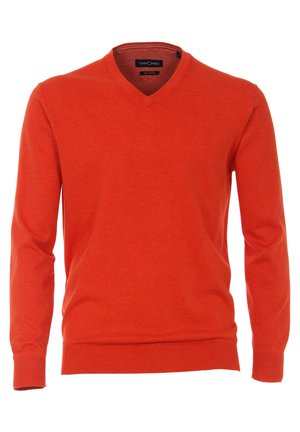 Strickpullover - orange