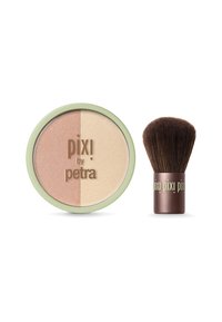 Pixi BEAUTY BLUSH DUO + KABUKI - Rouge - peach honey