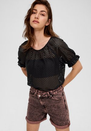 Bluse - schwarz