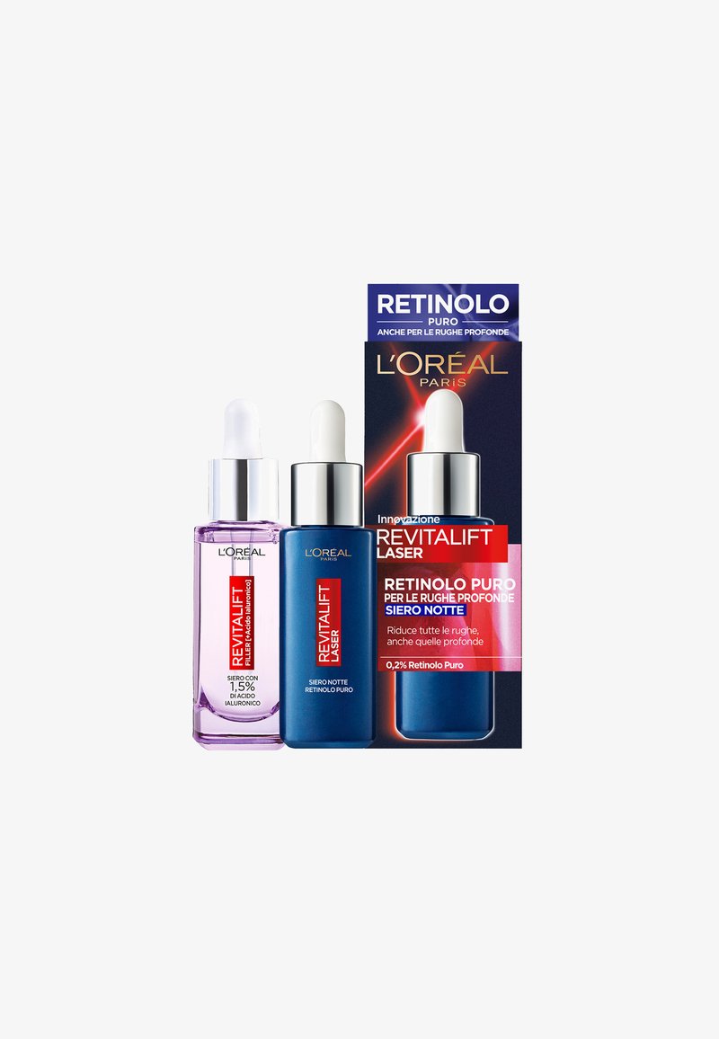 L'Oréal Paris - L'ORÉAL PARIS SIERO ANTI-RUGHE GIORNO E NOTTE REVITALIFT - BEAUTY ROUTINE - 2 PACK - Siero - l oreal siero anti rughe giorno e notte revitalift beauty routine, Ingrandire