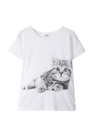 T-shirt con stampa - white