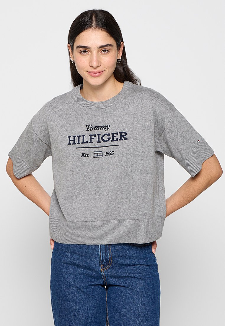 Tommy Hilfiger Trui grijs Tommy Hilfiger Trui grijs