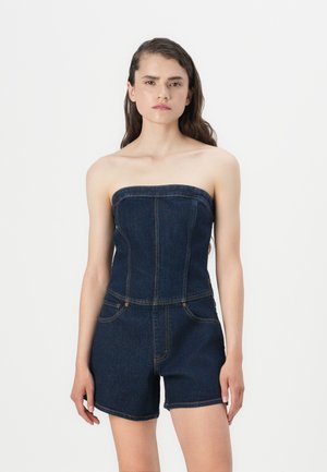 STRAPLESS ROMPER - Tuta jumpsuit - dark blue