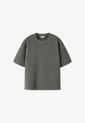 Name it, T-SHIRT RELAXED FIT - T-shirt basique - castor gray