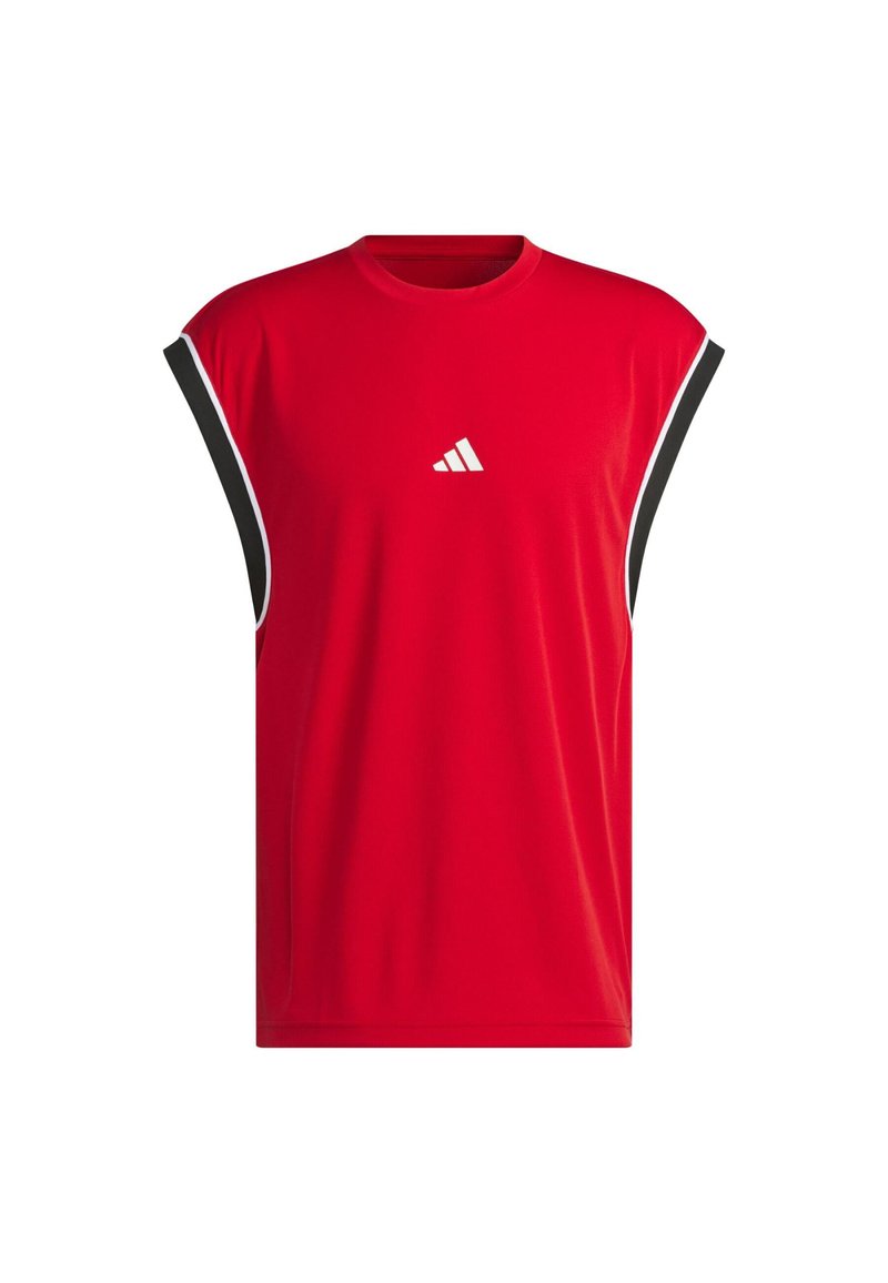 adidas performance Sport T-shirt rood adidas performance Sport T-shirt rood