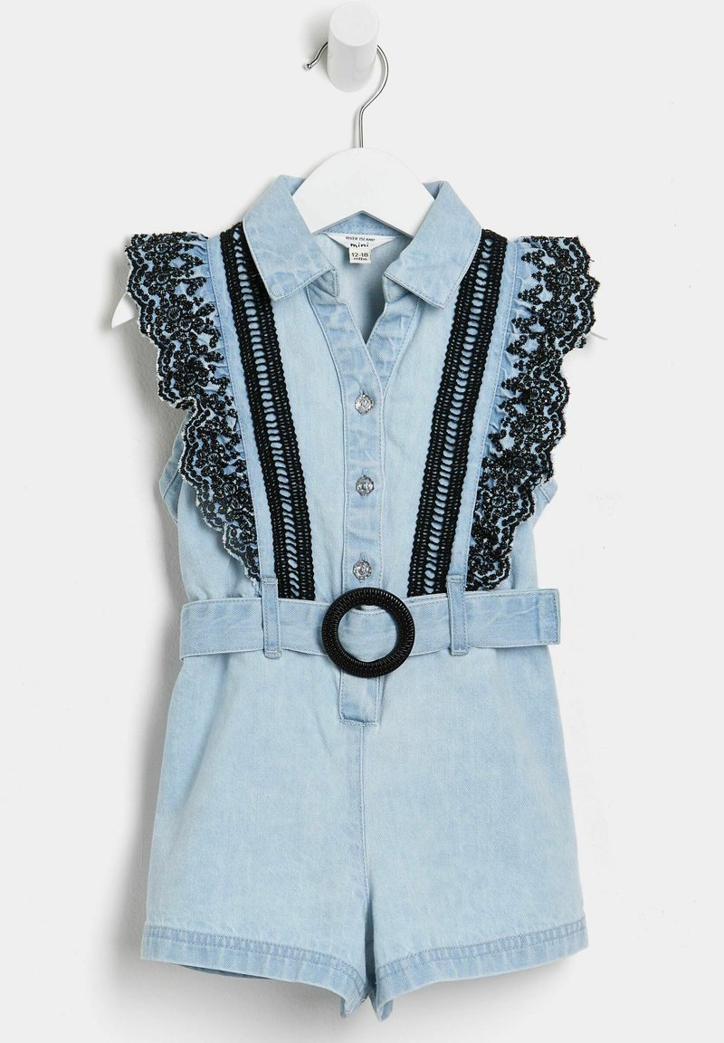 Kinder Jumpsuits & Playsuits | River Island Jumpsuit denim/blau - LH70472 Kinder Jumpsuits & Playsuits | River Island Jumpsuit denim/blau - LH70472