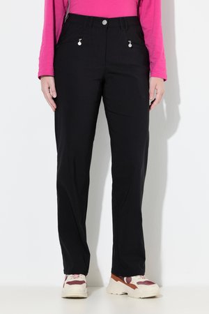 Ulla Popken, ELASTIC WAIST  - Stoffhose - black