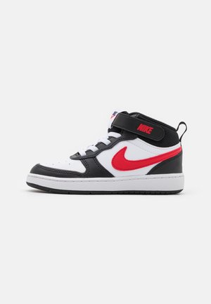 COURT BOROUGH MID 2 UNISEX - Sneakers alte - white/university red/black/midnight navy