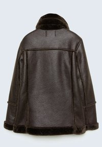 Stradivarius Giacca in similpelle - brown