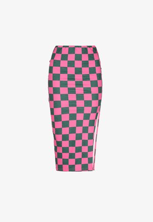 myMo ROCKS, Pencil skirt - pink green
