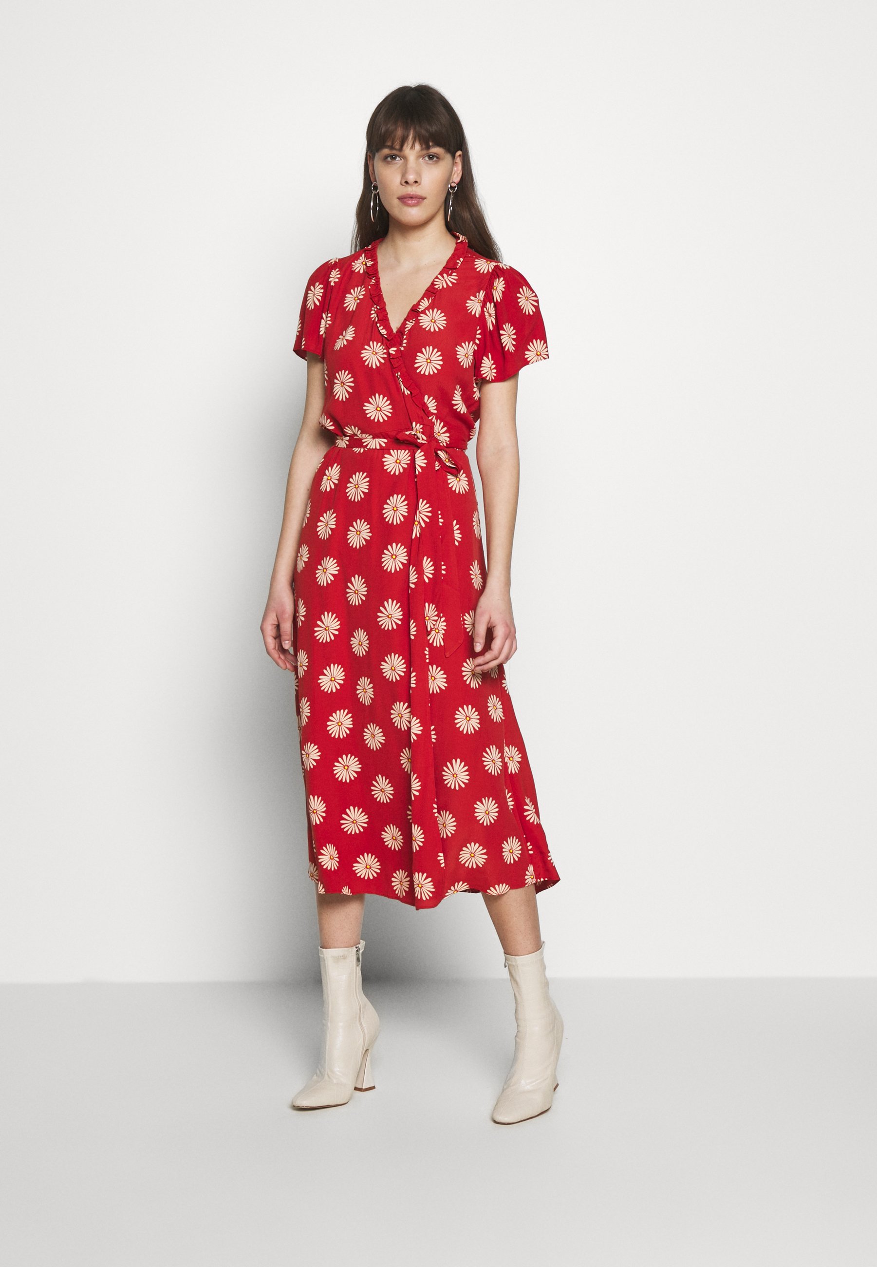 red madewell dress