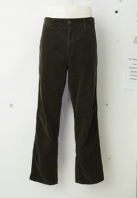 SIMPLE PANT - Trousers - tobacco rinsed