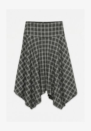 Vero Moda, ASYMMETRICAL SKIRT VMLUCKY MIDI SKIRT - sukňa v tvare A - black
