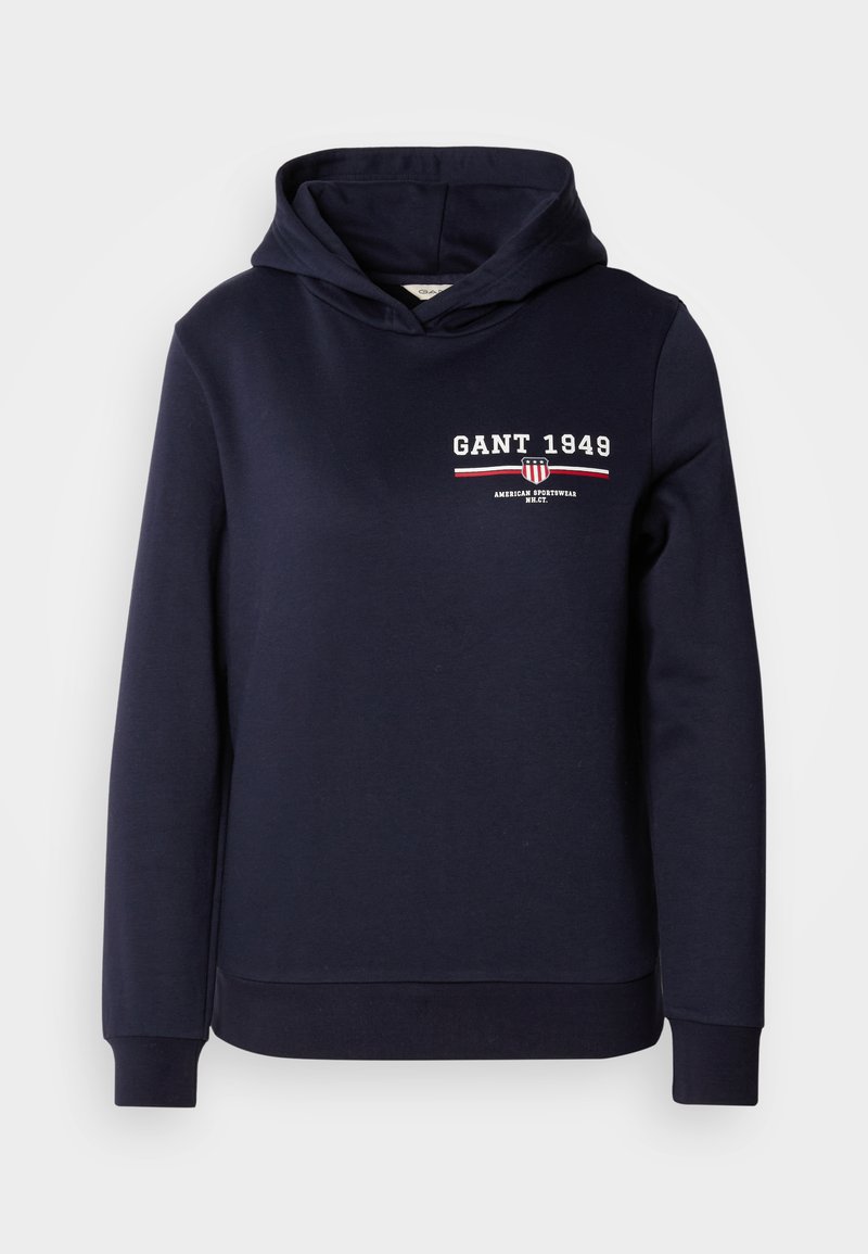 Gant Hoodie donkerblauw