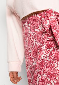 VILA VIGRAF WRAP SKIRT - Saia envelope - birch